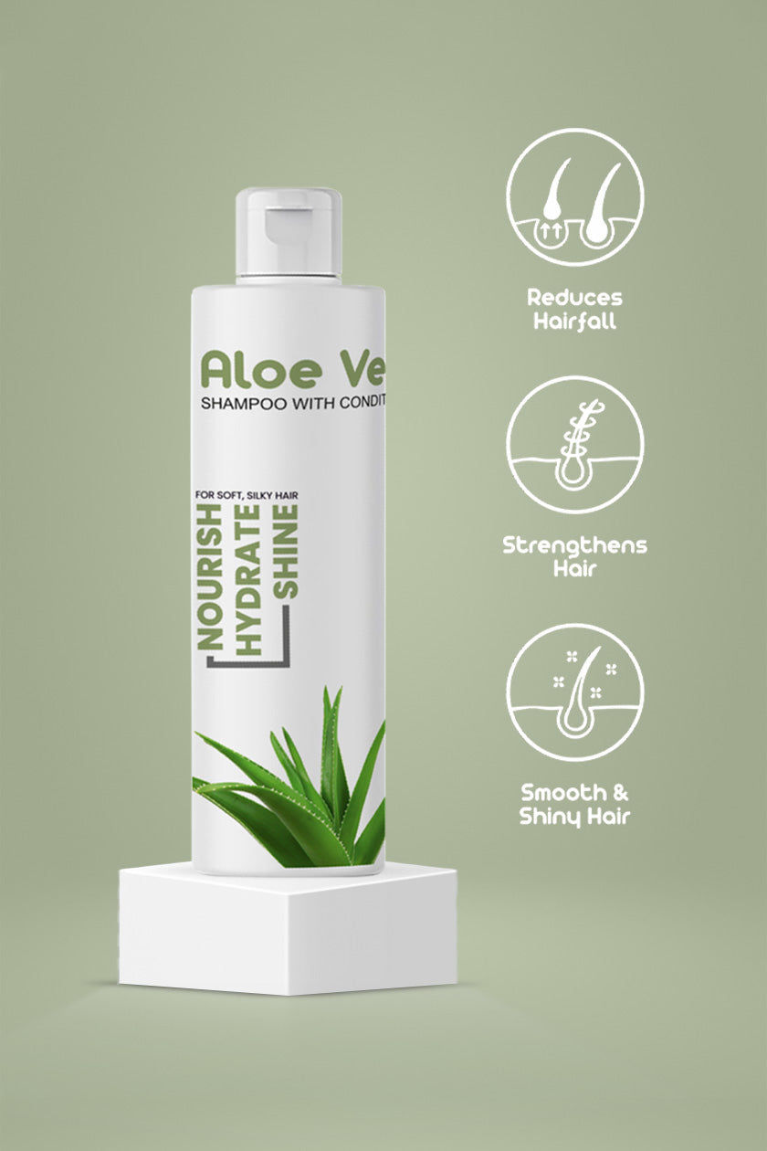 Aloe Vera Gel Shampoo with Conditioner