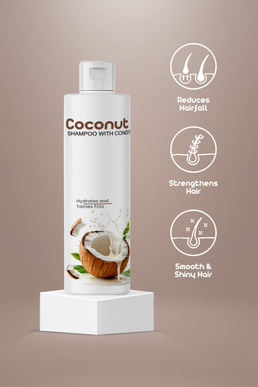 Coconut Milk Shampoo with Conditioner